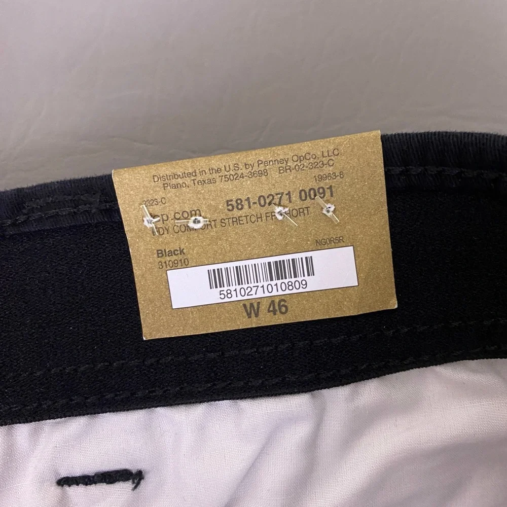 The Foundry Supply Co Shorts Men's Size 46 Black Comfort‎ Stretch Flat Front NWT